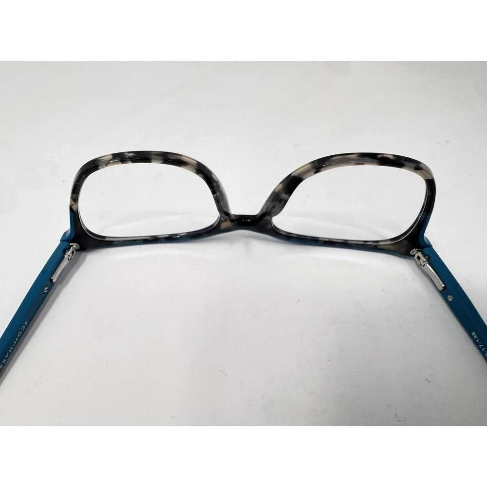 Scott Harris SH-736 Eyeglass Frames Only 50-17-138 Teal C3 Authentic